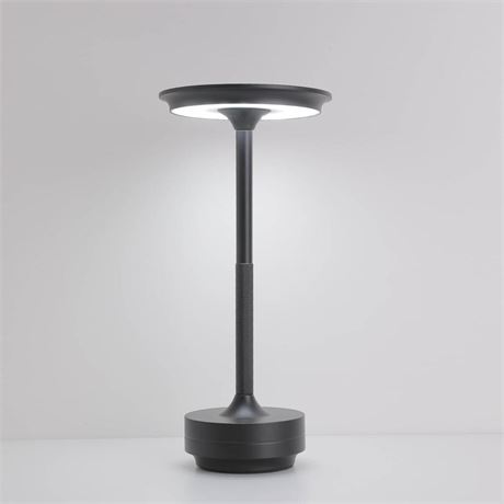 Elegant Rechargeable Table Lamps - Cordless LED Lightstand Table with Sleek