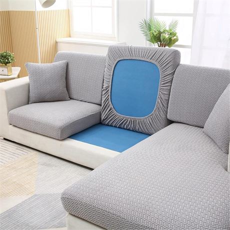 HALOUK Couch Cushion Cover,1 Piece Stretch Seat Cushion Cover Cushion Slipcover