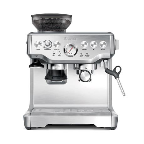 Breville RM-BES870XL Barista Express Espresso Machine, Stainless Steel