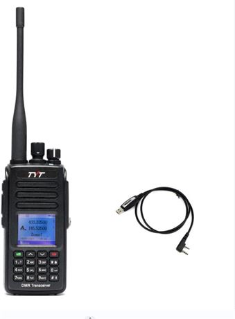 TYT MD-UV390 Plus 10 Watts High Power with AES256 Encryption DMR UHF VHF IP67