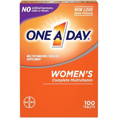 One a Day Women S Multivitamin Tablets  Multivitamins for Women  100 Ct