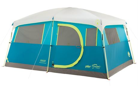 Coleman® 8-Person Tenaya Lake™ Fast Pitch™ Cabin Camping Tent with Closet