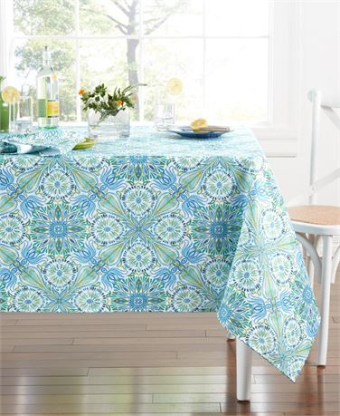 OFFSITE Fiesta Greencove Tablecloth, 60" X 120"