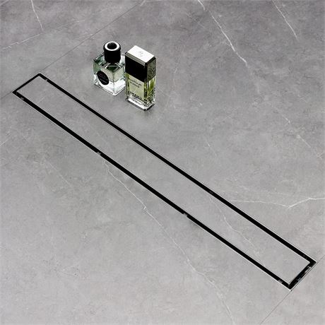 SaniteModar Linear Shower Drain, Linear Drain 36 inch with Tile Insert 2 in 1