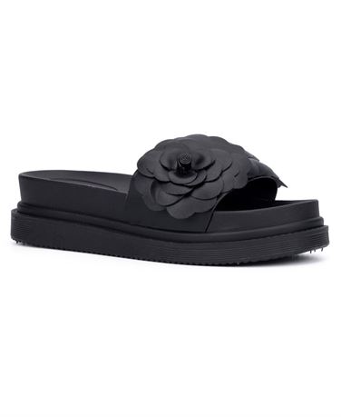 New York & Company Camilia Women's Platform Slides,