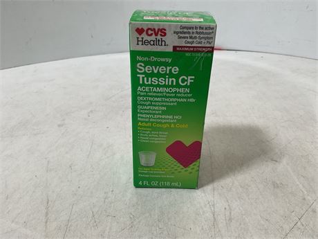 severe Tussin cf adults
