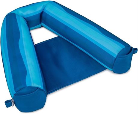Big Joe Noodle Party Sling Pool Float, Blue, Foam, 42.5 x 5 Inches, Floating,