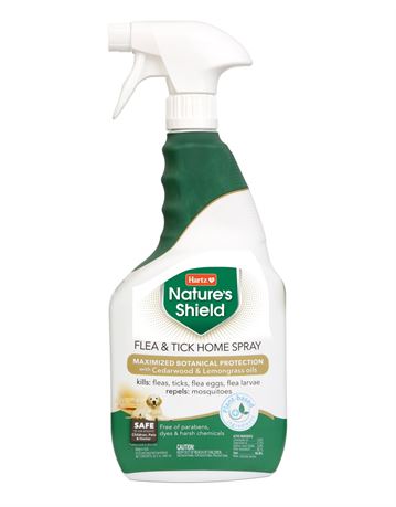 Hartz Nature's Shield Flea And Tick Home Spray with Cedarwood And Lemongrass