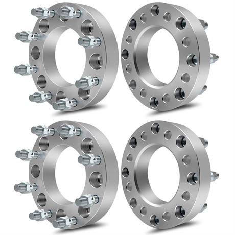 OFFSITE LOCATION ECCPP 2PCS 1.5" Wheel Spacer Adapters 8 lug 8x6.5 to 8x180 14x1