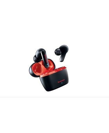 OFFSITE Brookstone True Wireless Earbuds - Black, Red
