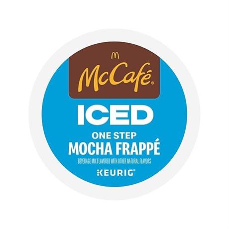 McCafe Iced One Step Mocha Frapp������ - Coffee Pod - 20 Pcs. - 13.3 Oz