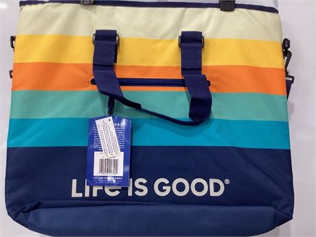 Life is Good Deluxe Insulated Tote