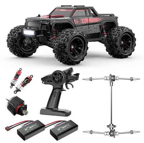 MEW4 1/16 Brushless RC Car, 4X4 RC Offroad Trucks, Portable RC Cars Fast 42