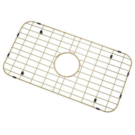 Lonsince Gold Sink Protector,24 15/16" X 13 1/8" Kitchen Sink Grid