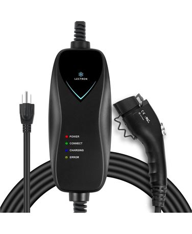 OFFSITE Lectron Level 1 EV Charger - ETL Certified, 110V, 15 Amp, 16 ft