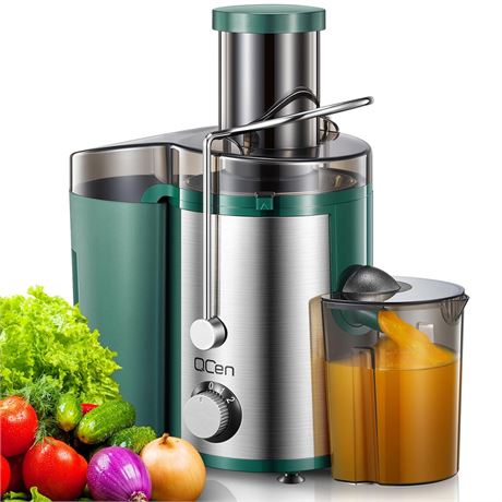 Juicer Machine, 800W Centrifugal Juicer Extractor with Wide Mouth 3” Feed Chute