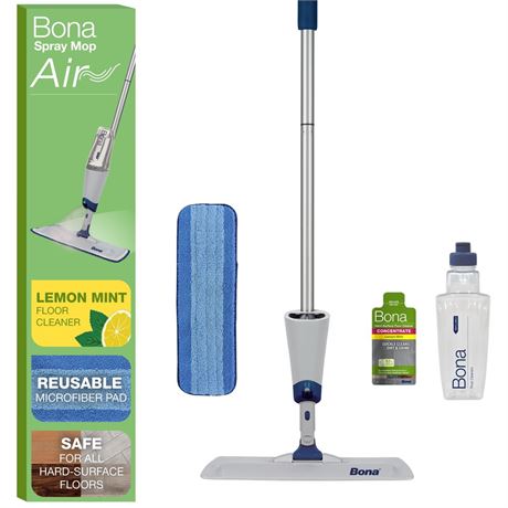 Bona Spray Mop Air for Multi-Surface Floors Kit - Includes Reusable Microfiber