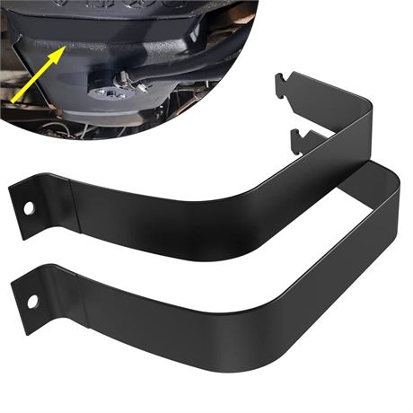 Fuel Tank Strap Compatible with Chevrolet GMC Black More Detail Models Refer to