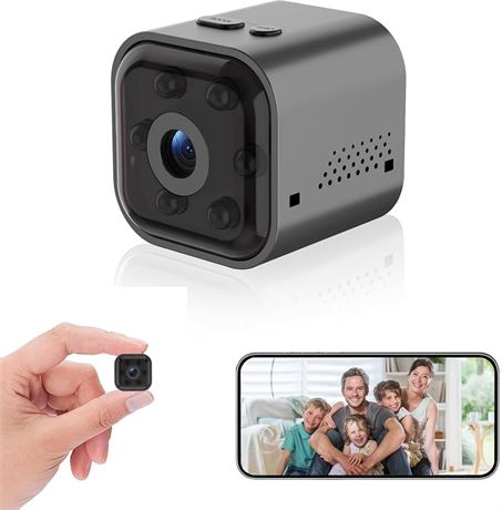 Hidden Camera - 1080P HD WiFi Wireless Security Camera - Nanny Camera - Best
