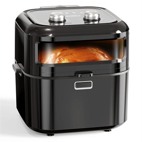 WETIE Air Fryer, 7 QT Airfryer Oilless Cooker, 1400W Hot Air Fryers with