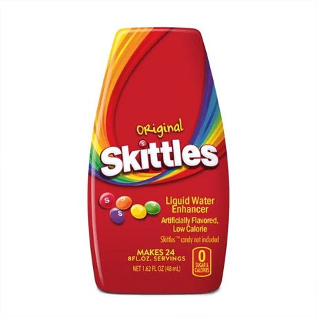 Skittles Sugar-Free On-The-Go Liquid Water Enhancer, Original, 24 Servings,