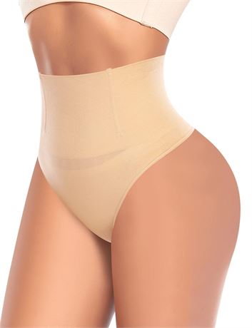 OFFSITE Tummy Control Thong Shapewear for Women High Waist Shaping Underwear