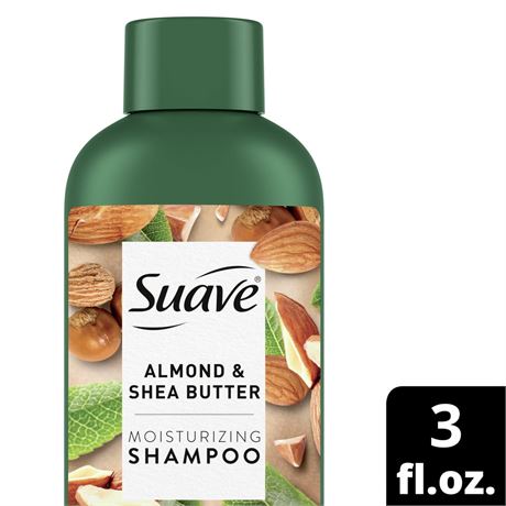 Suave Professionals Almond + Shea Butter Moisturizing Nourishing Daily Shampoo,