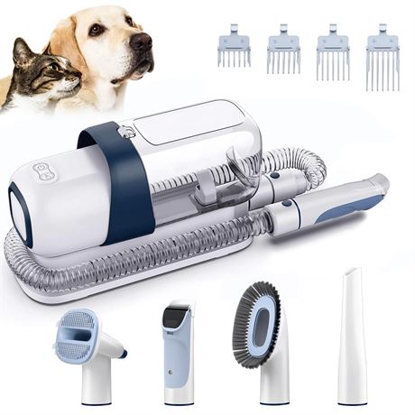 OFFSITE LOCATION Pet Grooming Kit, Dog Grooming Clippers with 2.3L Vacuum Suctio