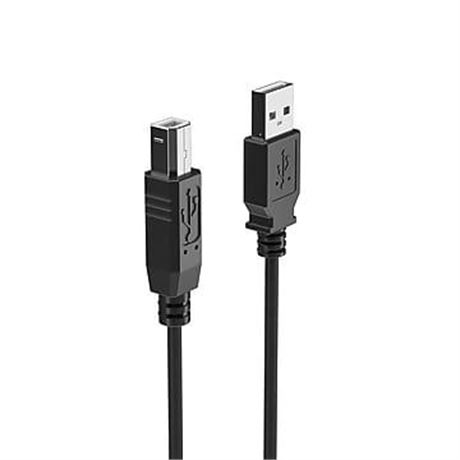 NXT Technologies 6  USB a Male/B Male Black NX29749