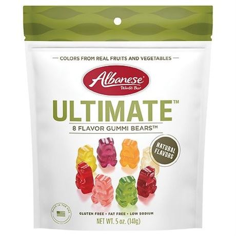 Albanese Ultimate Assorted Gummi Bears 5 Oz (Pack of 1)