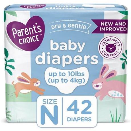 Parent S Choice Diapers (Choose Your Size & Count)