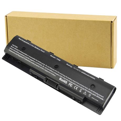 Futurebatt New 10.8V 49Wh Replacement Laptop Battery for HP PI06 PI09