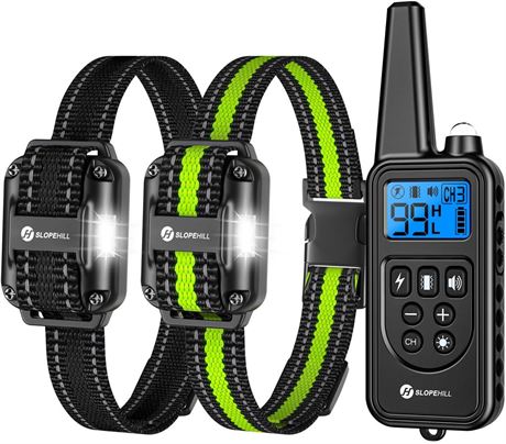 OFFSITE Dog Training Collar with Remote, 2600Ft Remote Electronic Dog Training