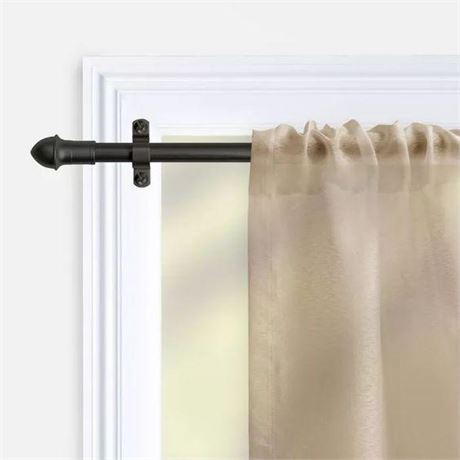 OFFSITE 2-Pack’s Café Curtain Rod Bronze - Room Essentials