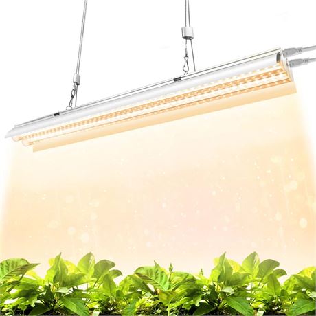 Monios-L LED Grow Light,Indoor Growing Lights for seedlings,t5 2FT 30W Full