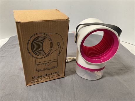 mosquito’s killer lamp in white and pink