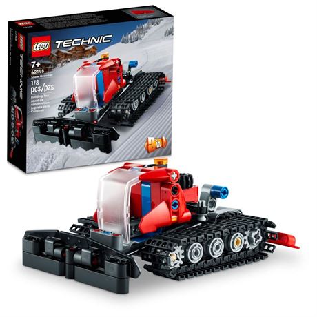 Lego Technic Snow Groomer To Snowmobile 42148, 2In1 Vehicle Model Set,