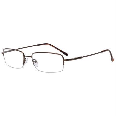 M+Flex Men S MF500 Brown Eyeglass Frames