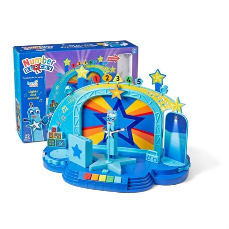 hand2mind Numberblocks Five's Musical Superstar Stage Playset for Ages 3+,
