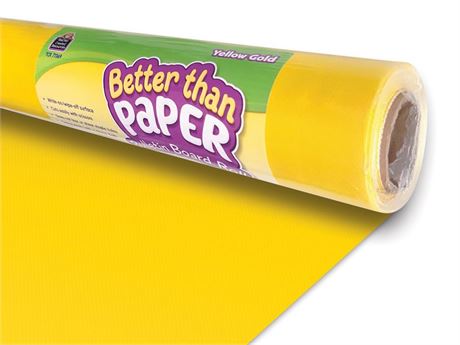 Yellow Gold Better Than Paper Bulletin Board Roll