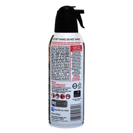 Dust Off Dpsxl 7 Oz Dust-Off Compressed Gas Duster