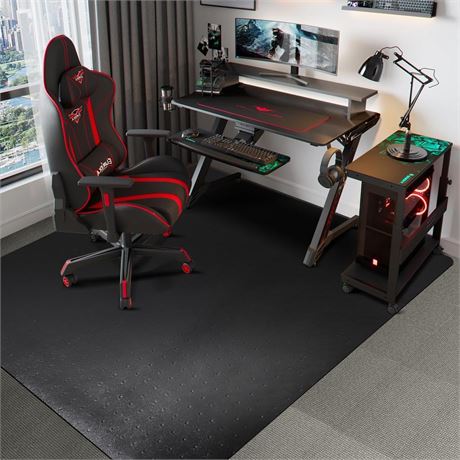 Large Chair Mat for Carpet, 46"x 60" Heavy Duty Waterproof Desk Chair Mat for