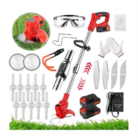 Battery Powered Edger Lawn Tool Cordless Trimmers Lawn Edger String Trimmer