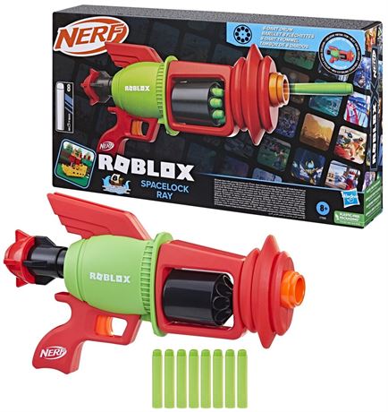 Nerf Roblox Build A Boat For Treasure: Spacelock Ray Blaster, Redeem Exclusive
