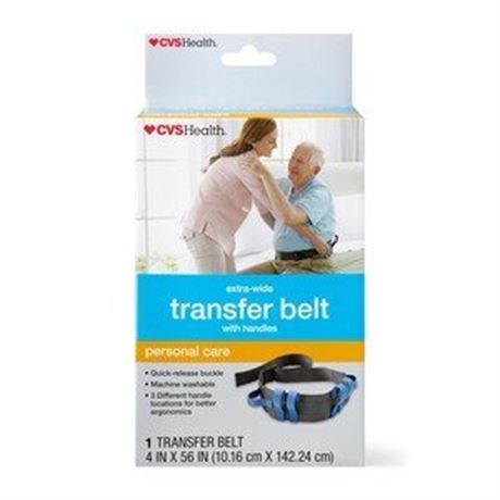 CVS Transfer Belt with Handles, Extra-Wide