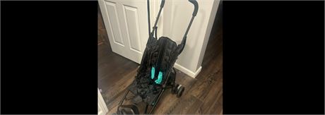 Summer Infant 3Dgo Lightweight Compact Fold Convenience Stroller, Black