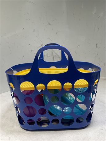 10-PIECE Play Day Beach Basket Set