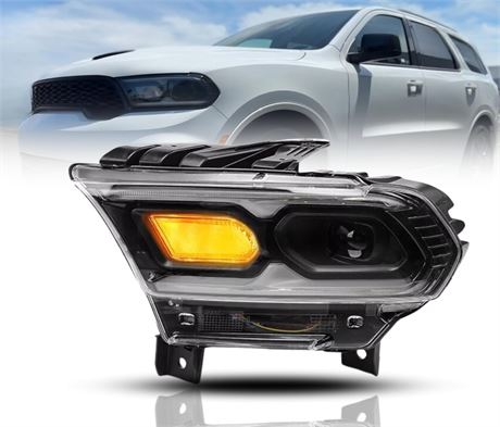 ALLIGATOR AUTO LIGHTS LED Headlight Replacement for Dodge Durango 2021-2025