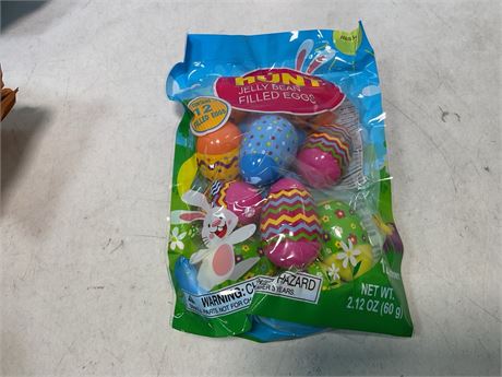 Egg Hunt Jelly Bean Filled eggs 12 count