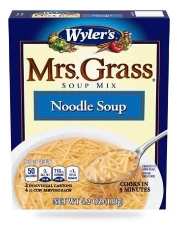 Mrs Grass Mix Soup Chicken Noodle 5 Oz, Pack of 8 Chicken Noodle 4.2 Ounce